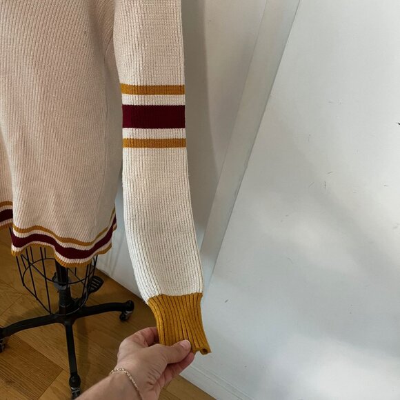 FOR LOVE AND LEMONS Ivy League Sweater Dress Size Medium - Picture 7 of 11